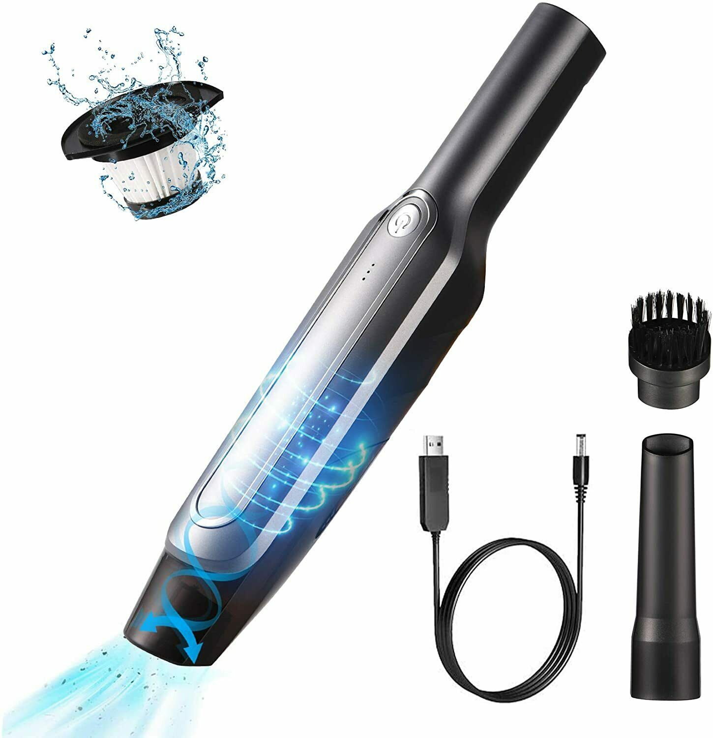 Car Vacuum Cleaner Cordless High Power Rechargeable Vacuum for Car and House