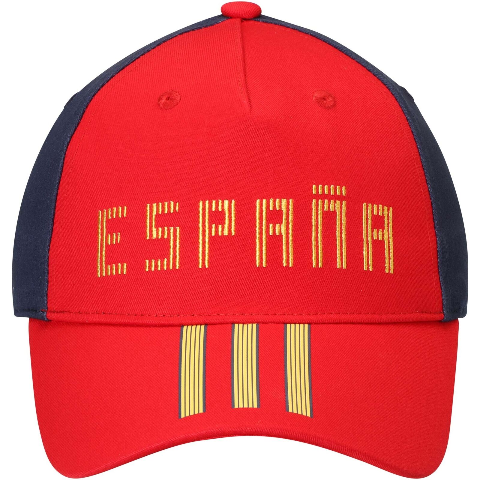 Nwt Adidas Spain Espana National Team Country Snapback Hat Red Navy