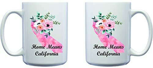 Home Means California Coffee Mug | Gift Ideas For Birthday Anniversary Father...