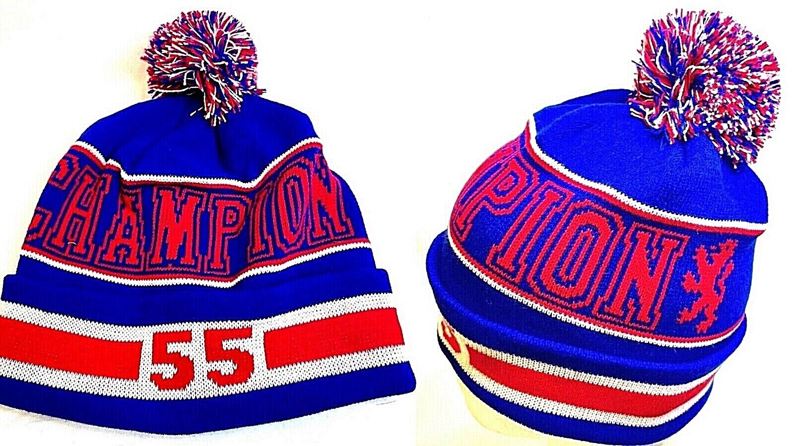 Glasgow Champions Hat Bobble Hats For The Fans