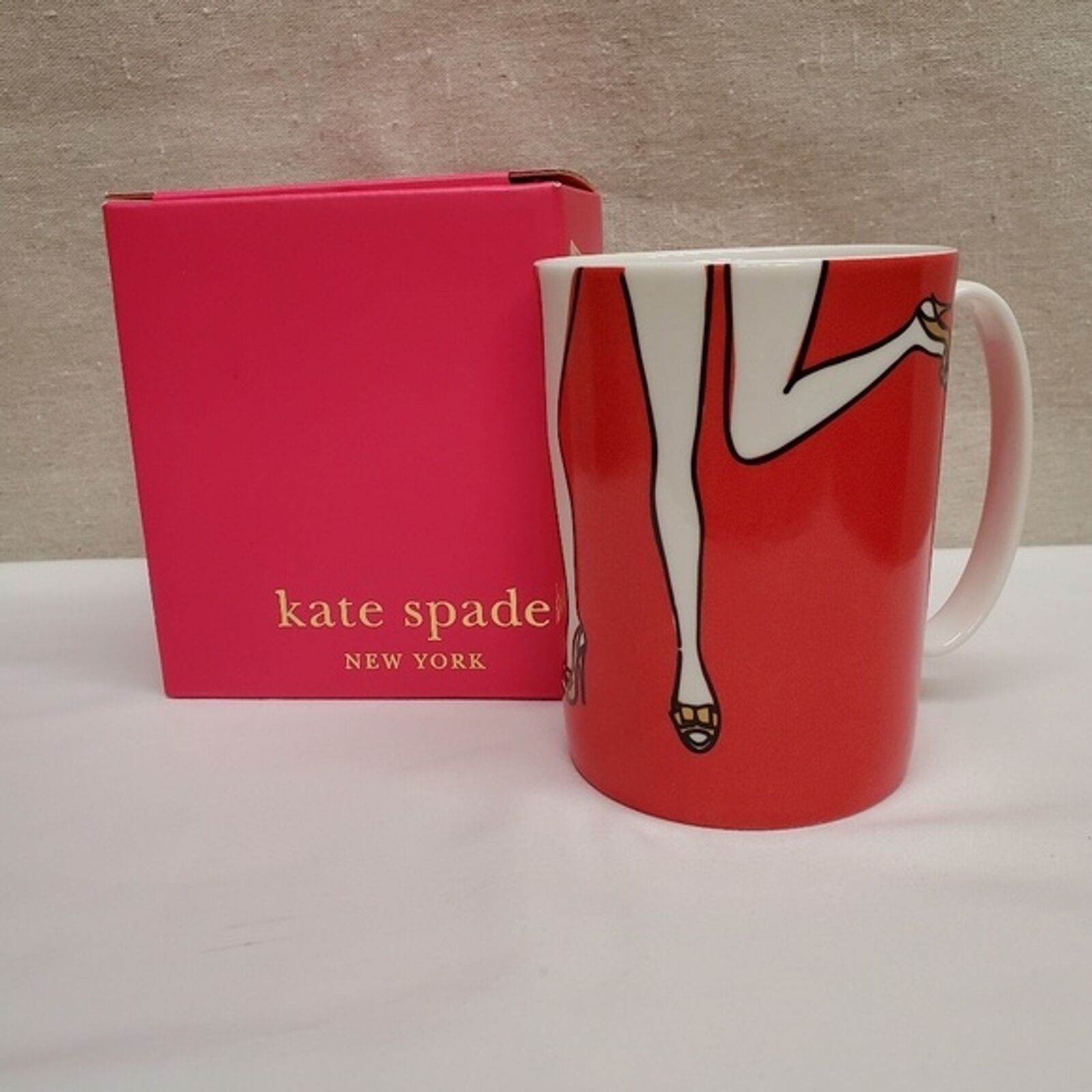 Kate Spade "cha Cha Cha" Coffee Mug