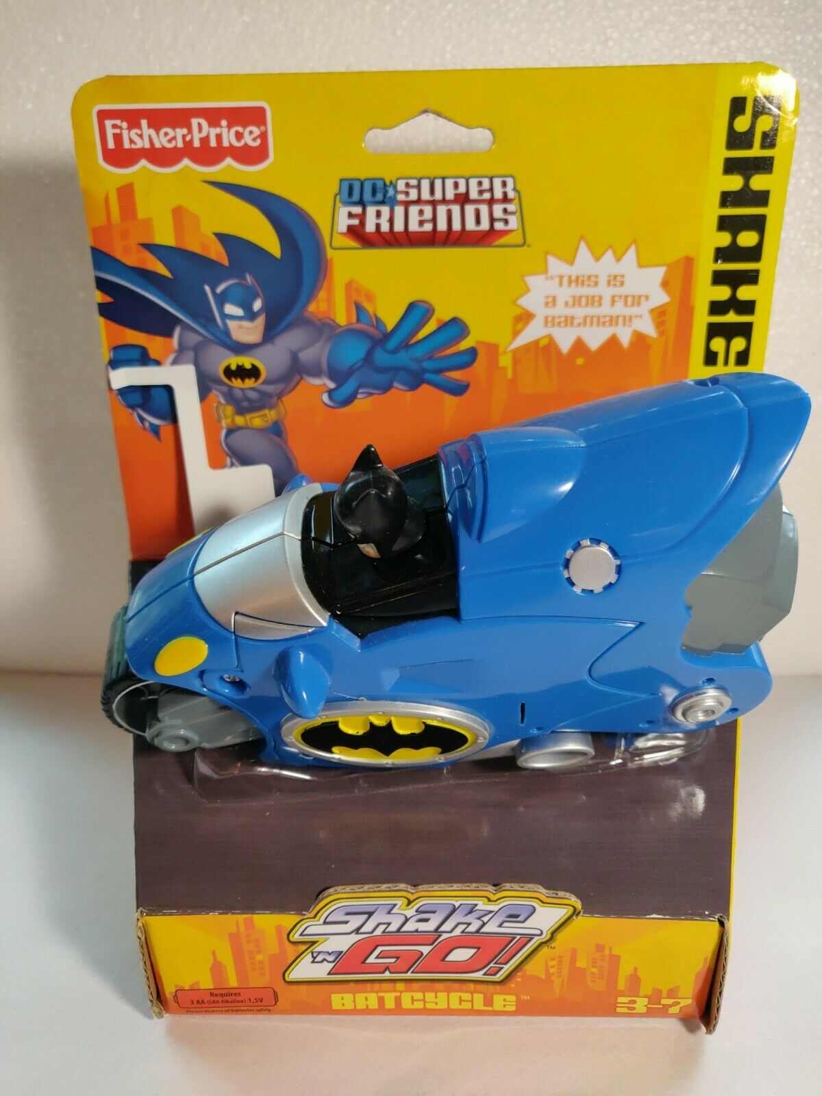 Dc Super Friends Shake N Go Batcycle (cosbman0210)