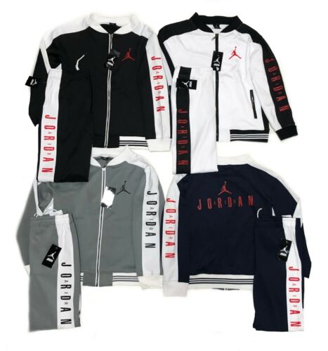 Air Jordan Nike Icon Men's Sweatsuit Complete Set Jacket Pants Brand New