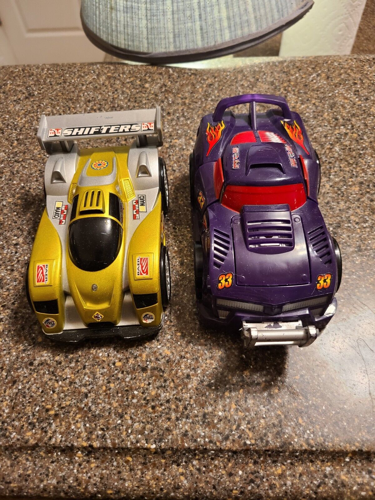 FISHER PRICE SET OF 2 SHAKE AND GO RACERS