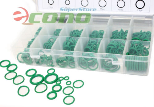 420pc Hydrogenated Nitrile Butadiene Rubber AC O-Ring Assortment 18 Popular Size