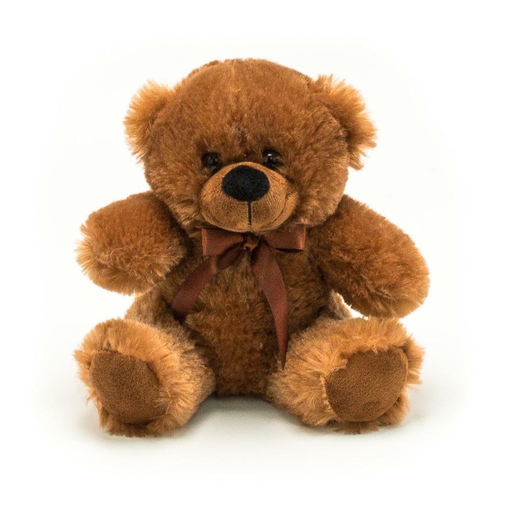 6" Brown Plush Teddy Bear Stuffed Animal Toy Gift New