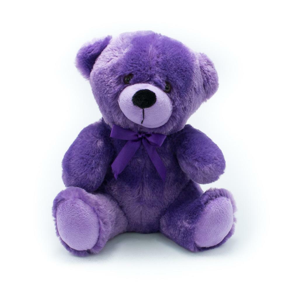 9" Purple Plush Teddy Bear Stuffed Animal Toy Gift New