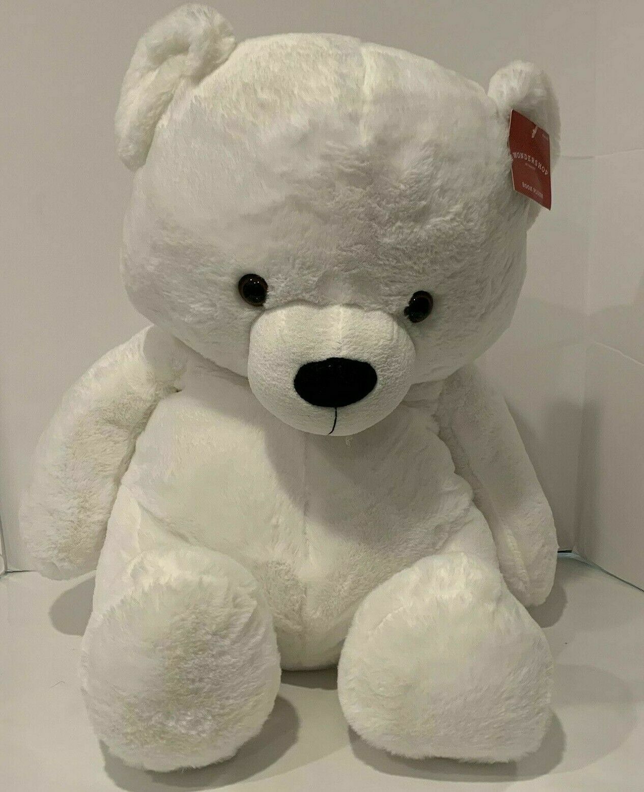 Wondershop Ultra Soft Plush White Teddy Bear Nwt